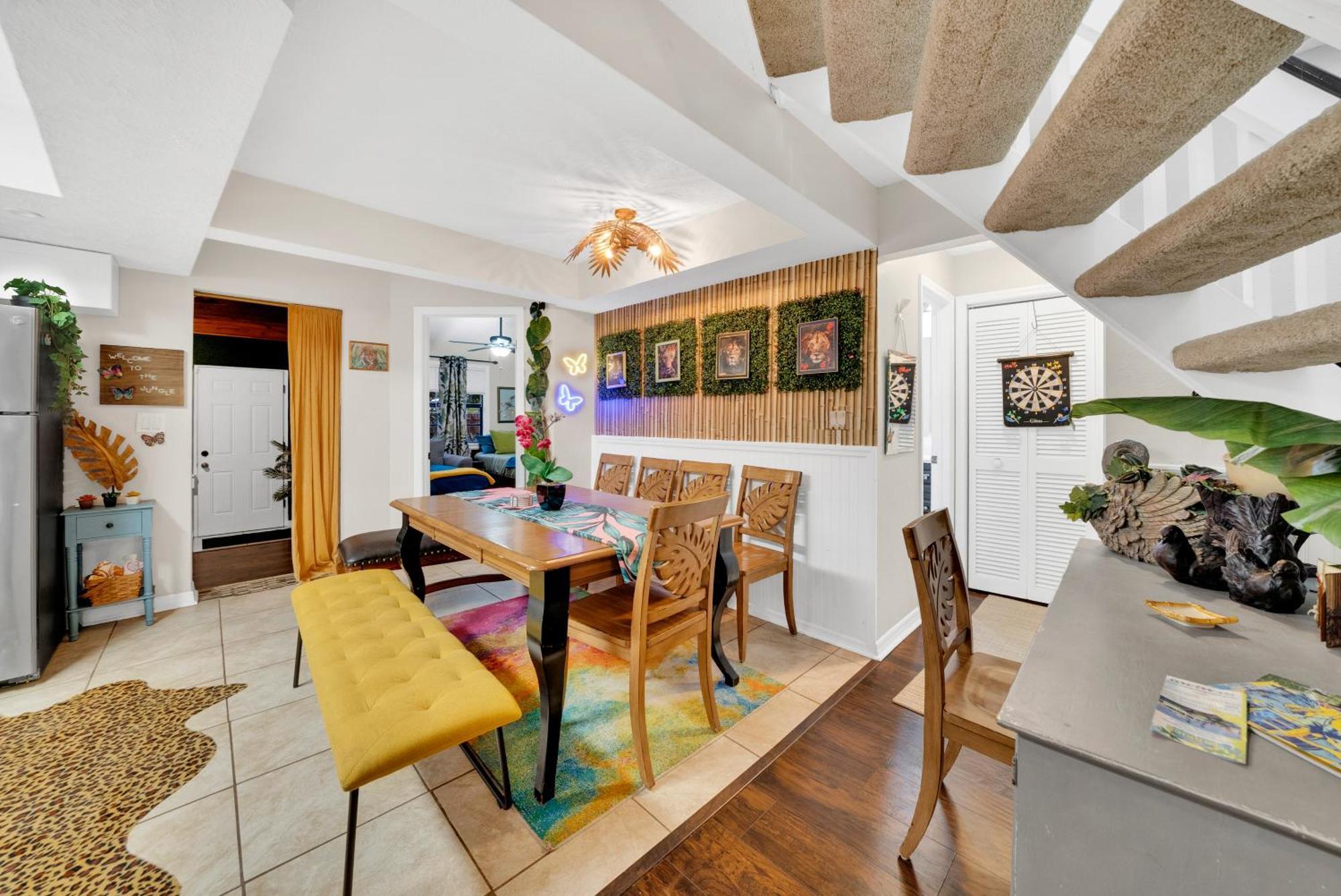 Zen Jungle House By Busch Gardens Sleeps 12 With Outdoor Games & Detached Play Space! Tampa Eksteriør bilde